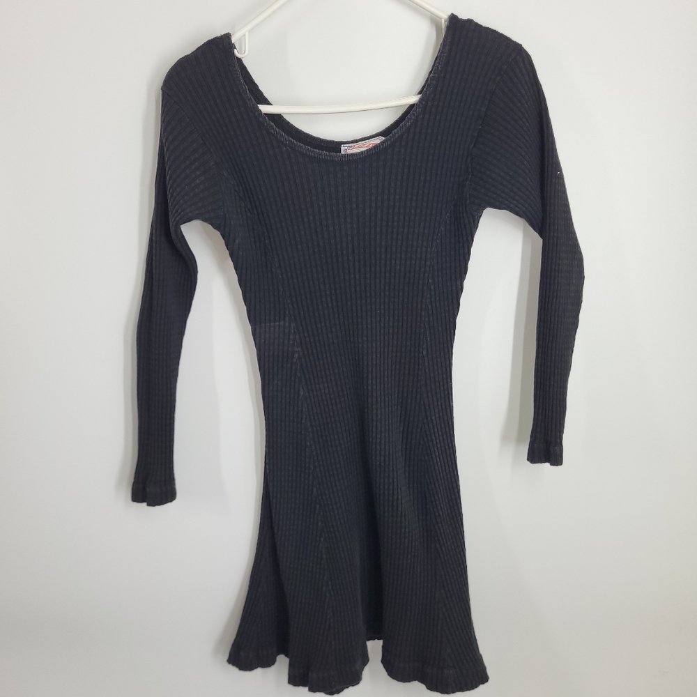 Jazzie Fit and Flare Ribbed Dress
